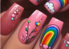 1000+ New Nails Art For Summer | Mix Color Nail Design | Nails Inspiration